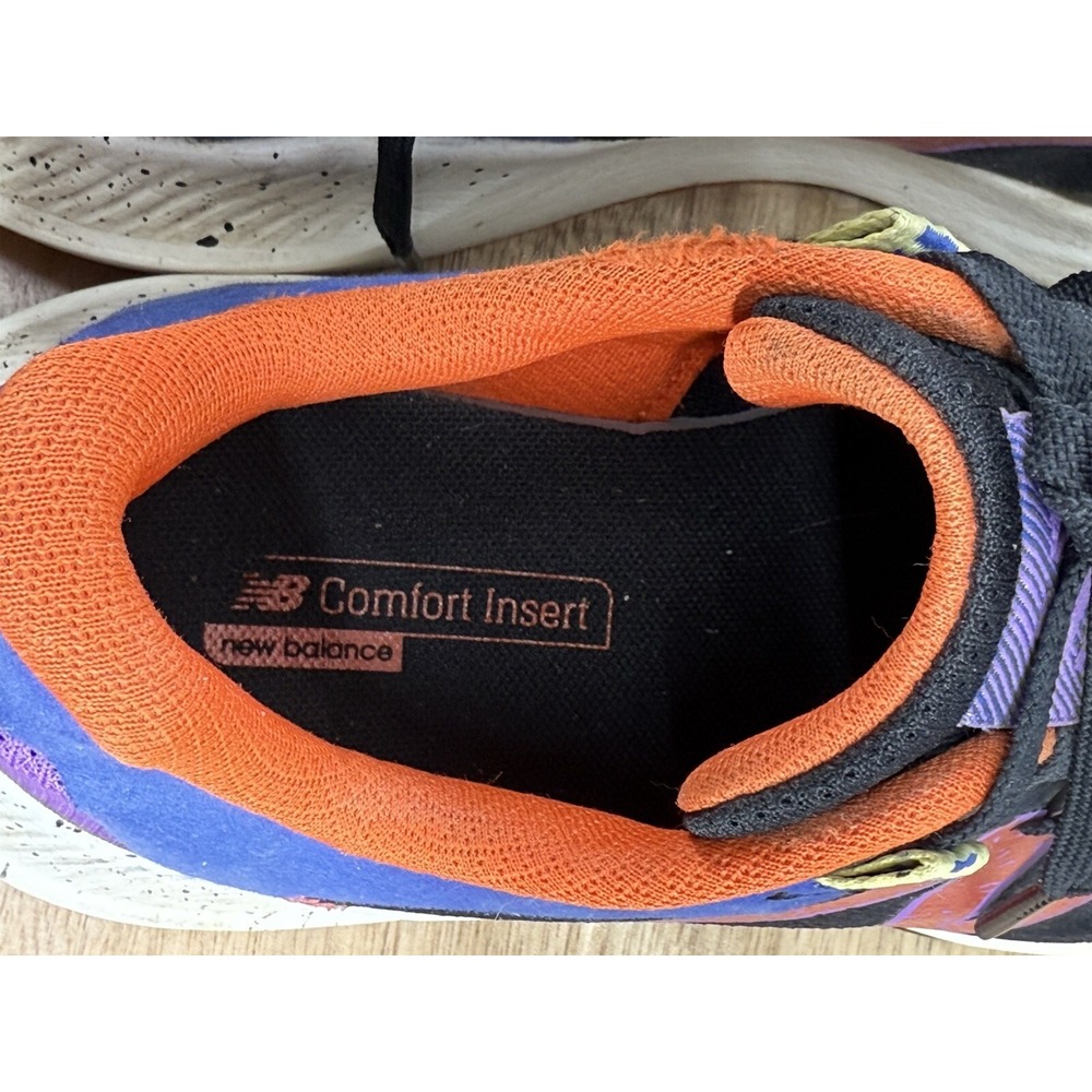 New Balance DynaSoft Nitrel‎ V4 Trail Running Shoe Black/Orange Women's Size 9.5 - Picture 11 of 15